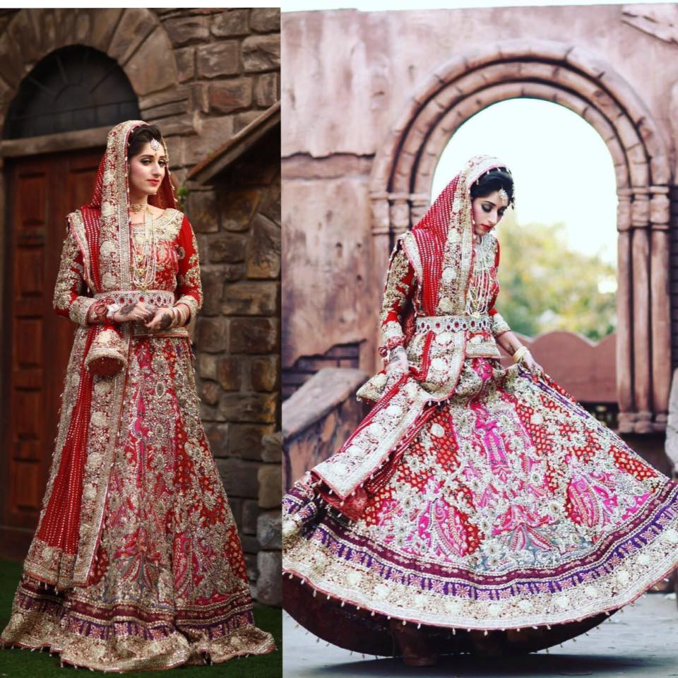 Ali Xeeshan Latest Bridal Wedding Dresses Collection 2016-2017 (24)