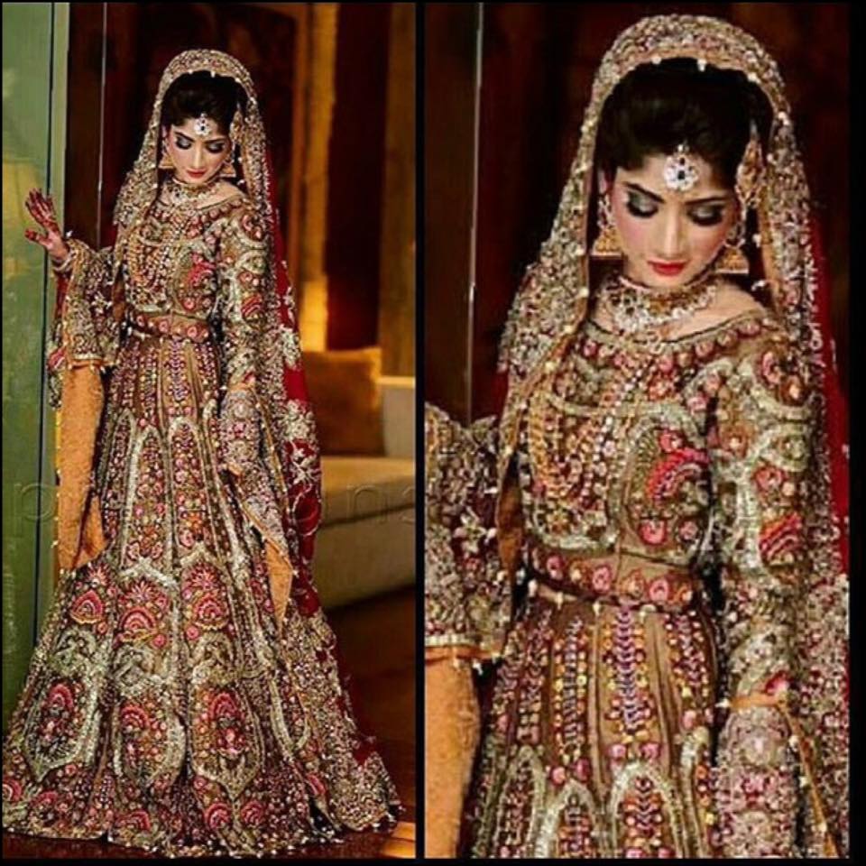 Ali Xeeshan Latest Bridal Wedding Dresses Collection 2016-2017 (29)