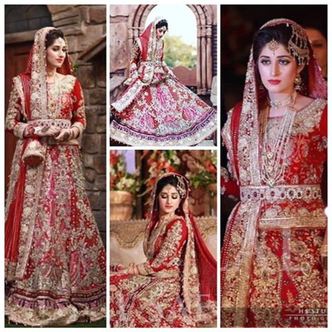 Ali Xeeshan Latest Bridal Wedding Dresses Collection 2016-2017 (30)