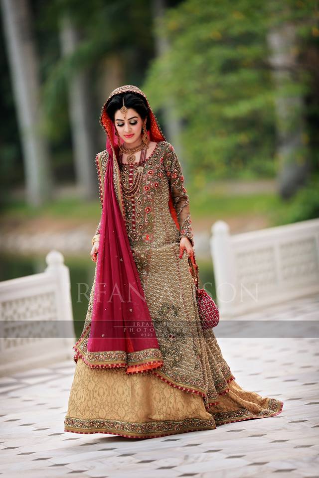 Latest Bridal Barat Wedding Dresses Trends 2016-2017 Collection (1)