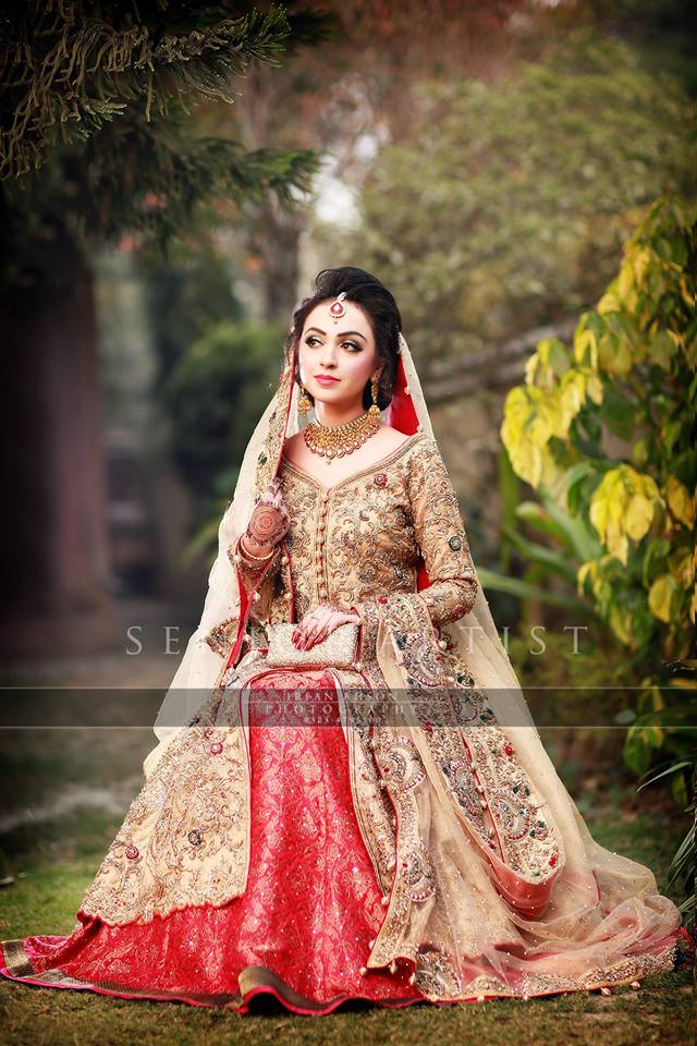 Latest Bridal Barat Wedding Dresses Trends 2016-2017 Collection (5)