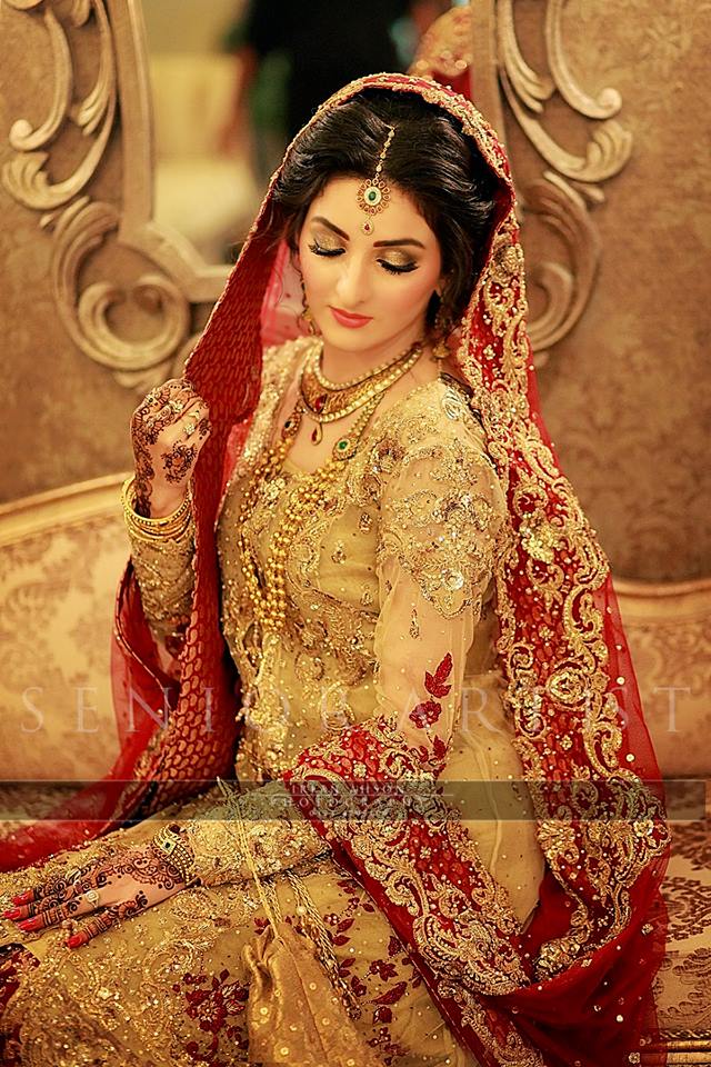 Latest Bridal Barat Wedding Dresses Trends 2016-2017 Collection (9)