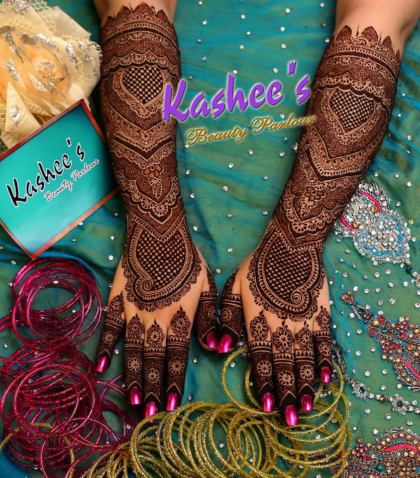 Beautiful Kashee's Mehndi Designs Collection 2016-2017 for Girls (27)