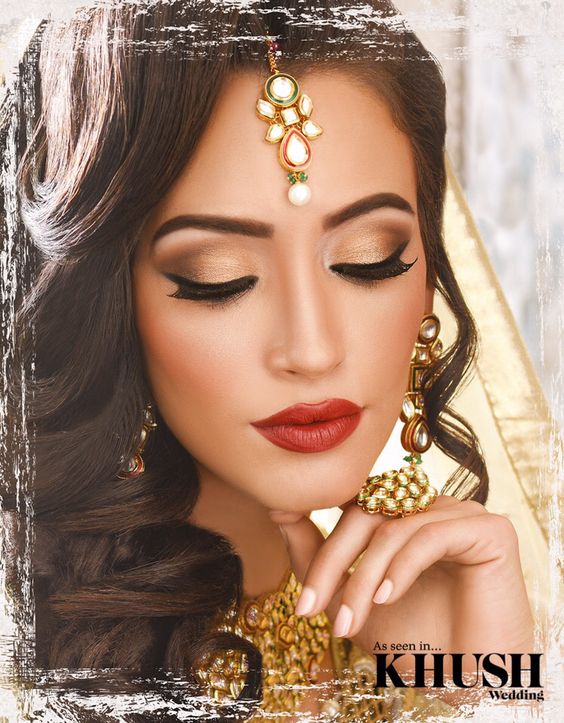 Engagement Bridals, Makeup Tutorial Tips & Dress Ideas 2016-2017 for South Asian Bridals (11)