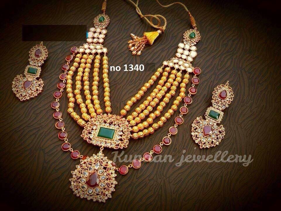 Kundan Jewelery Latest Designs & Trends for Asian Women 2016-2017 (38)