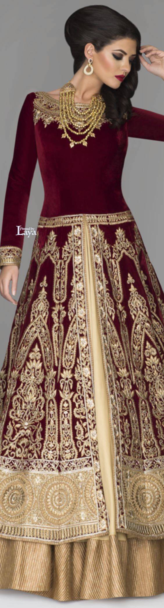 Latest Party Wear & Fancy Wedding Frock Designs Collection 2016-2017 (24)