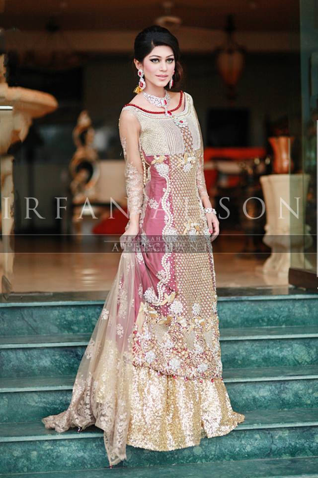 Latest Wedding Maxis Long Tale Dresses Designs Collection 2016-2017 (33)