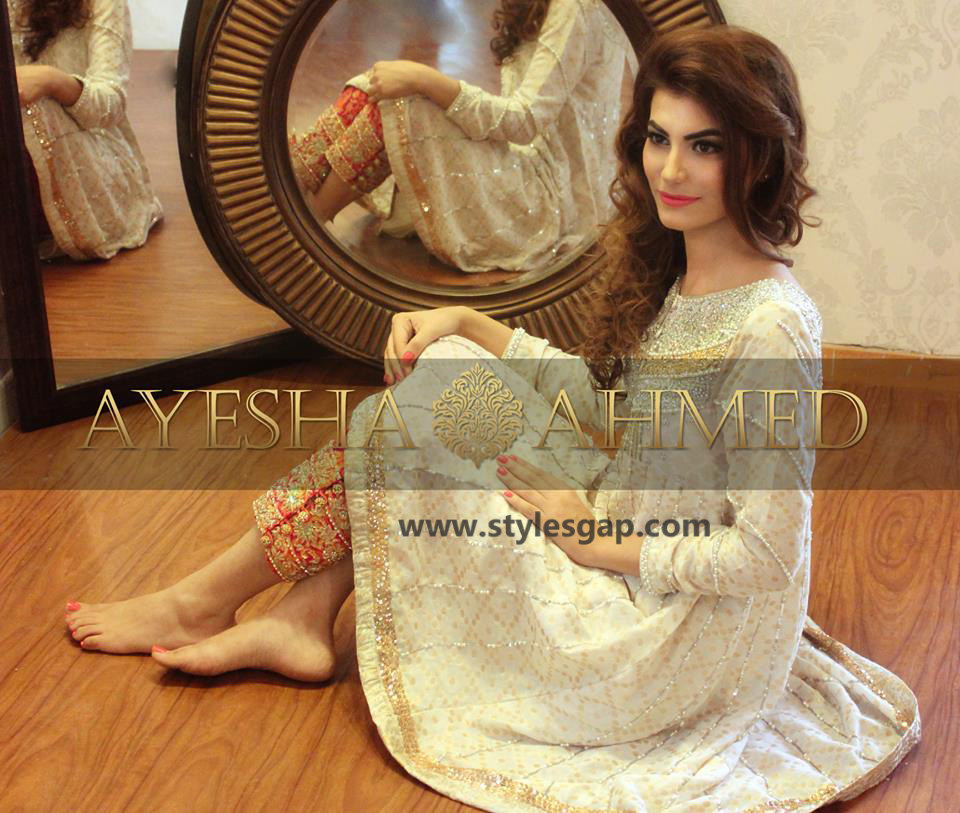 Ayesha Ahmed Formals Party Wear Dresses Designs 2016-2017 Collection (26)