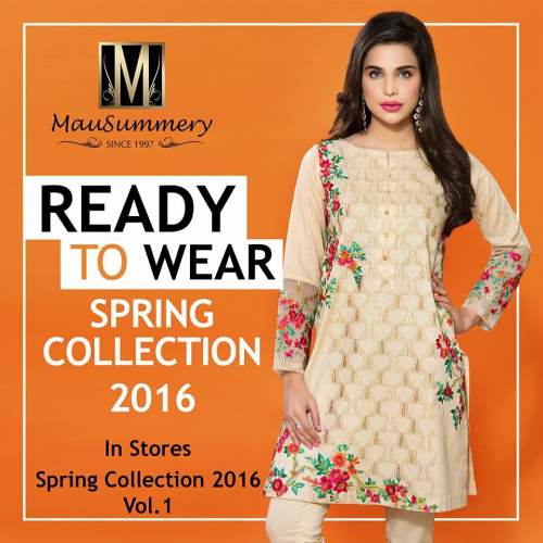 Mausummery Best Lawn Dresses Spring Summer 2016-2017 Collection (14)