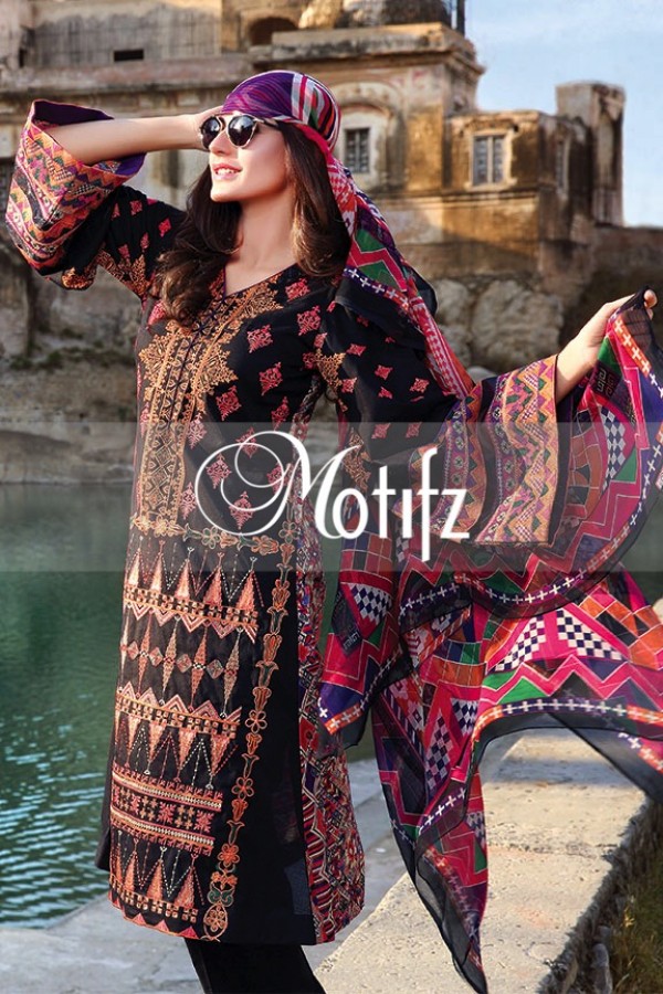 Motifz Summer Embroidered Lawn Dresses Collection 2016-2017 (26)