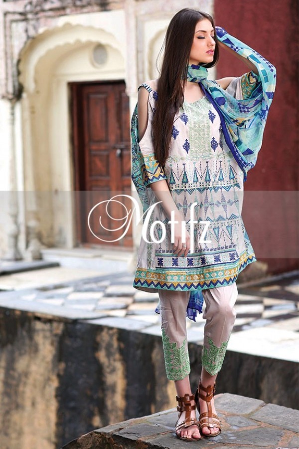 Motifz Summer Embroidered Lawn Dresses Collection 2016-2017 (27)
