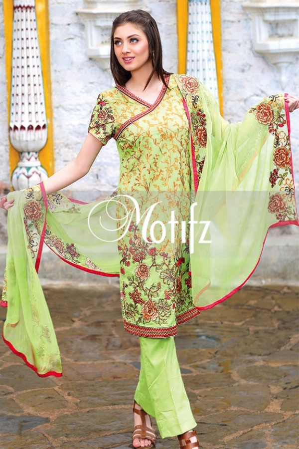 Motifz Summer Embroidered Lawn Dresses Collection 2016-2017 (33)