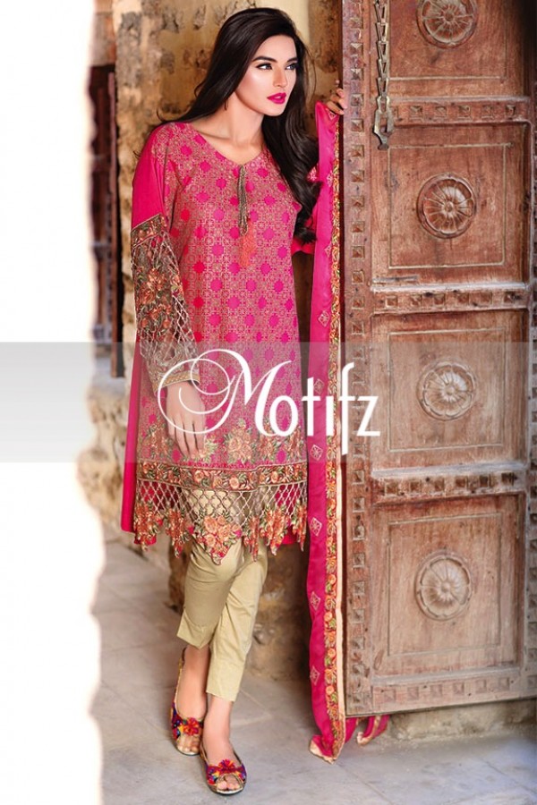 Motifz Summer Embroidered Lawn Dresses Collection 2016-2017 (36)