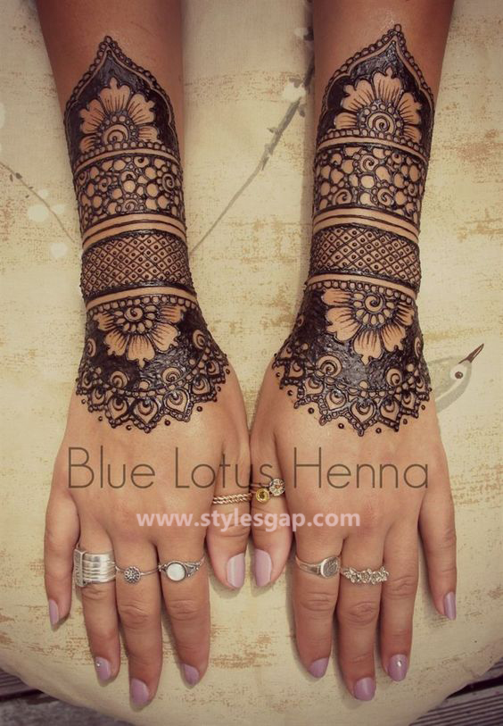 Latest Fancy & Stylish Mehndi Trends & Designs Collection 2016-2017 (13)
