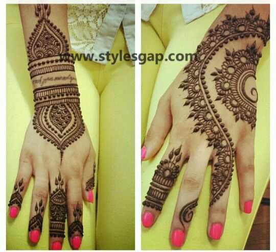 Latest Fancy & Stylish Mehndi Trends & Designs Collection 2016-2017 (23)