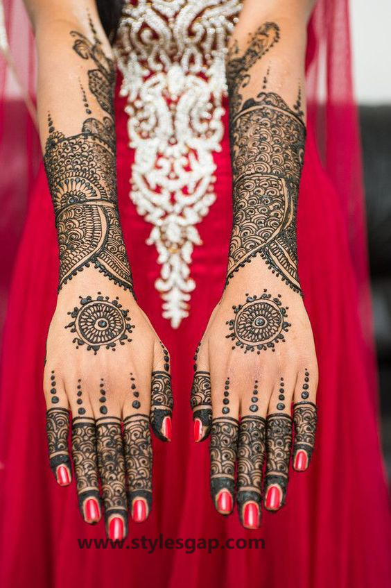 Latest Fancy & Stylish Mehndi Trends & Designs Collection 2016-2017 (30)