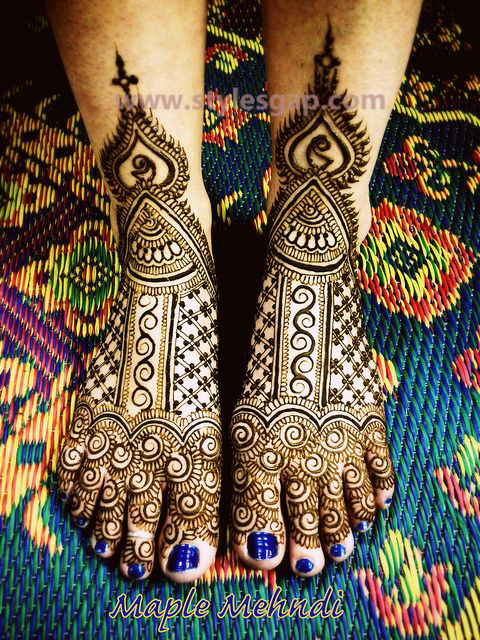 Latest Fancy & Stylish Mehndi Trends & Designs Collection 2016-2017 (32)