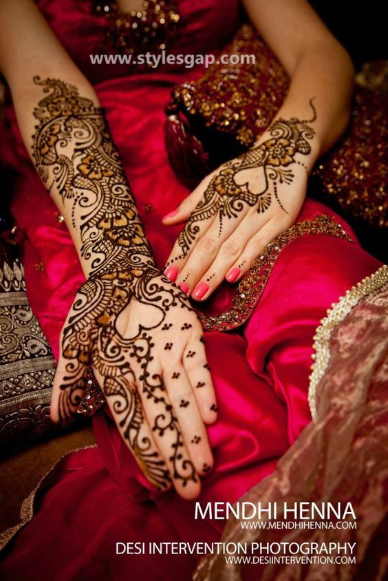 Latest Fancy & Stylish Mehndi Trends & Designs Collection 2016-2017 (35)