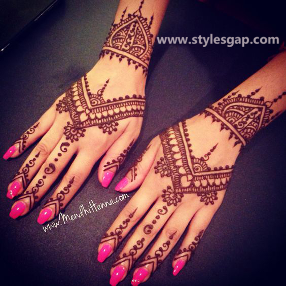 Latest Fancy & Stylish Mehndi Trends & Designs Collection 2016-2017 (36)