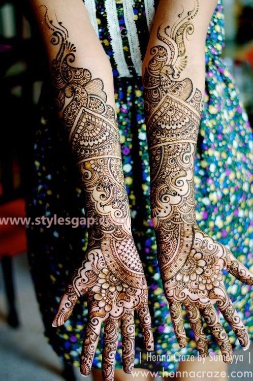 Latest Fancy & Stylish Mehndi Trends & Designs Collection 2016-2017 (8)