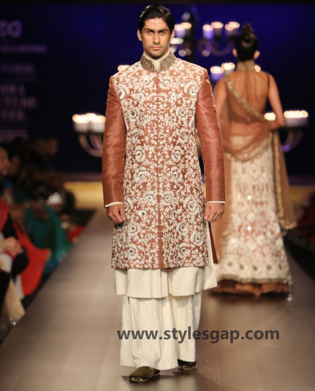Manish Malhotra Wedding Sherwanis & Party Suits for Men 2016-2017 Collection (11)