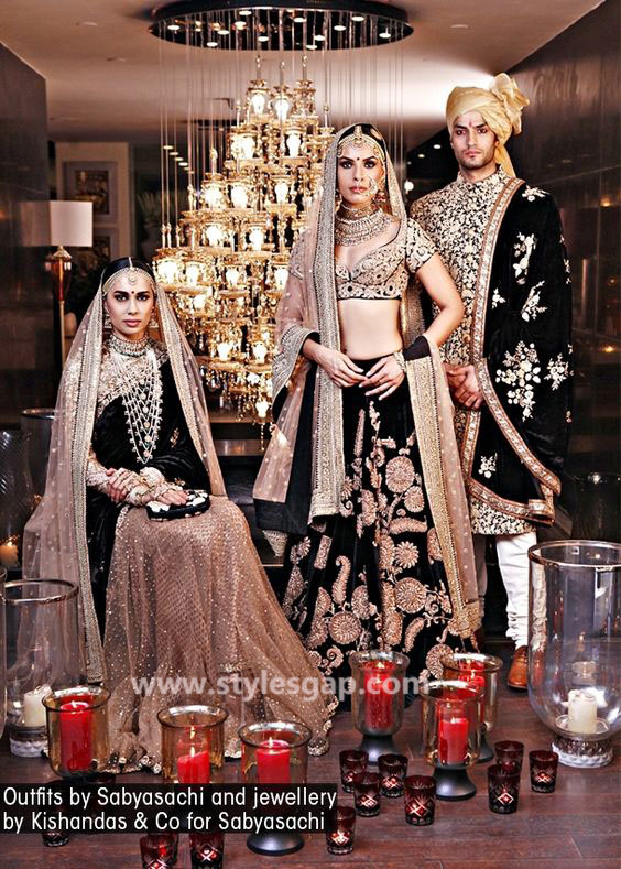 Sabyasachi Mukherjee Latest Wedding Dresses 2016-2017 Collection. Lehengas, Sarees (2)