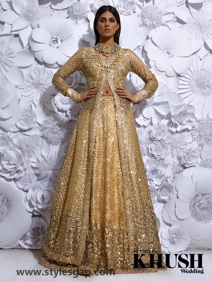 Sabyasachi Mukherjee Latest Wedding Dresses 2016-2017 Collection. Lehengas, Sarees (27)