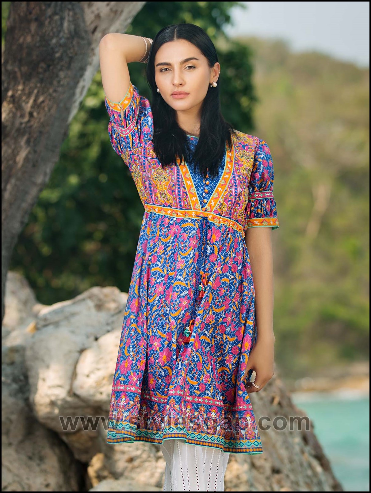 Summer Fashion Lawn Kurti Designs Trends Latest Collection 