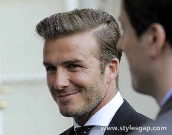 slick-side-parting-hairstyle-david-beckamMen Best Hairstyles Latest Trends of Hair Styling & Haircuts 2016-2017