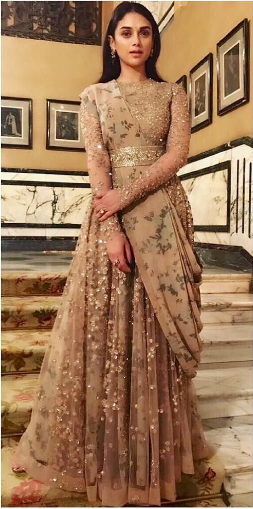 latest indian gown design 2018