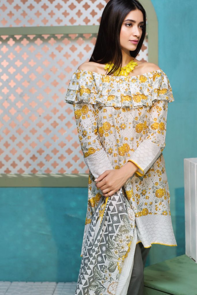 khaadi long frocks