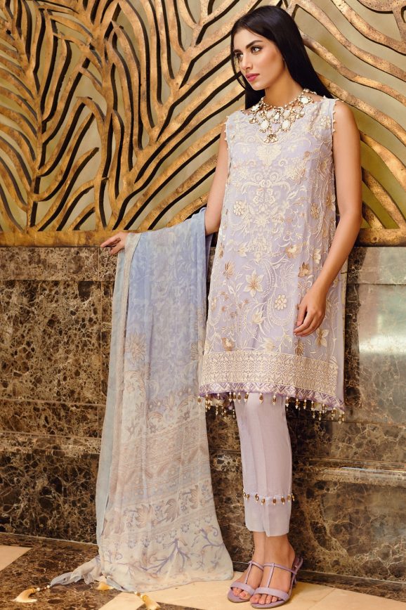 Khaadi Lawn Chiffon Eid Dresses Designs Collection 20172018