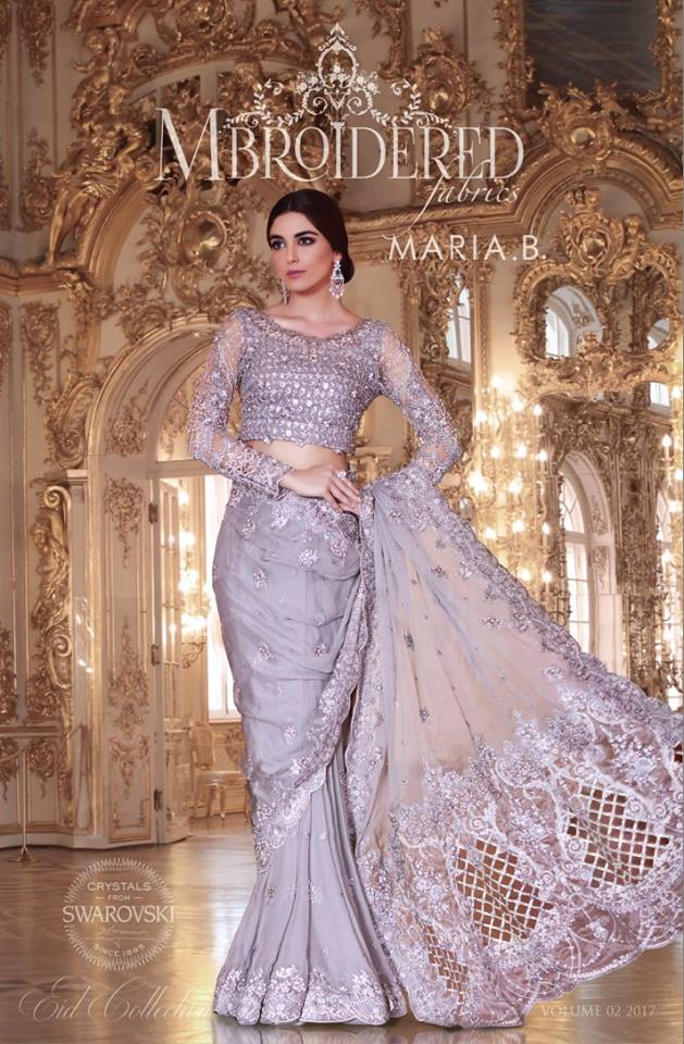 maria b lehenga collection 2018