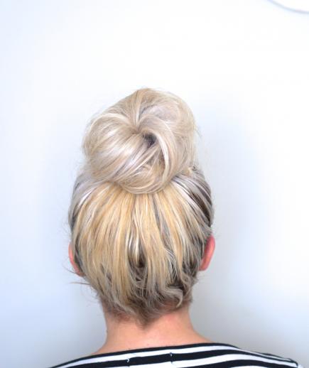 Latest Top Knot Hairstyles Trends & Styles- (1)