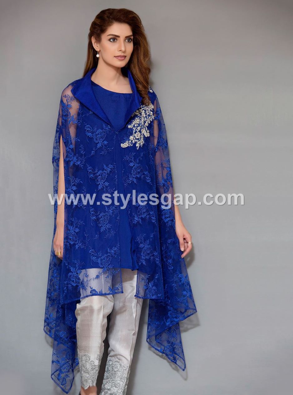 Latest Pakistani Cape Style Dresses 2022-2023 Top Designer Collection