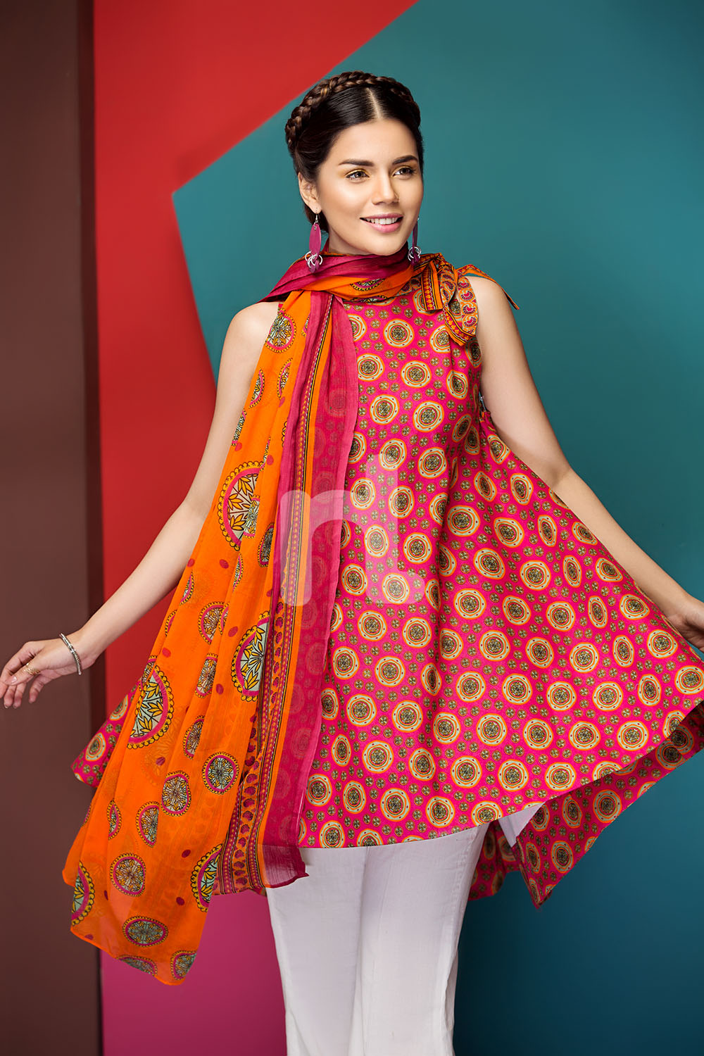 lawn long frock design 2018