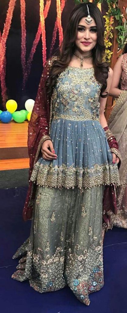 peplum dress pakistani 2019