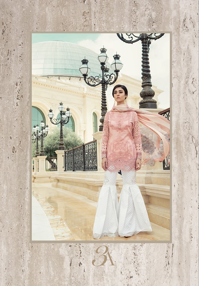 white chicken dress design 2019