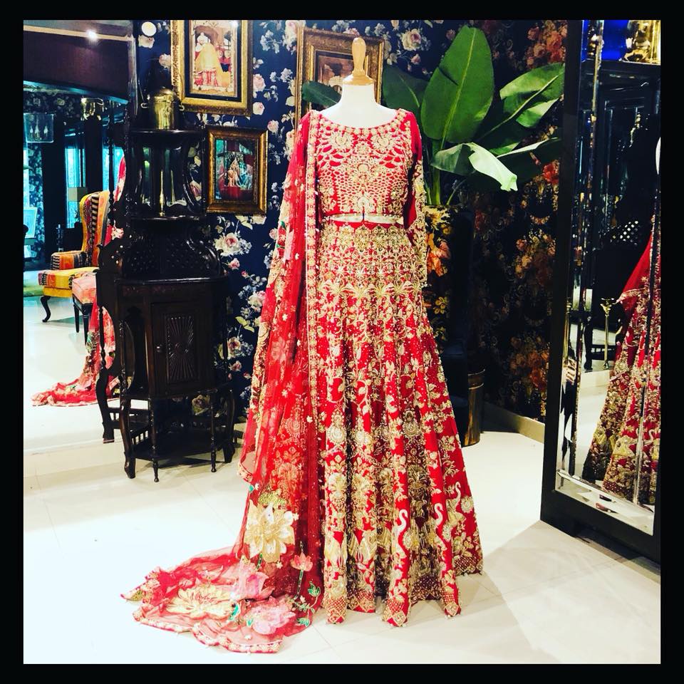 ali xeeshan bridal collection 2018