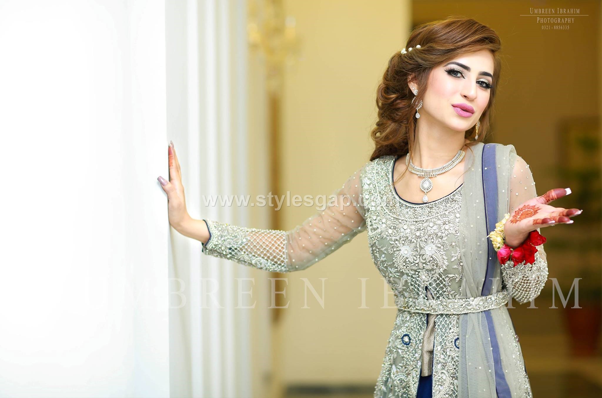 Gowns- Pakistani waist belt Dresses Designs (7)