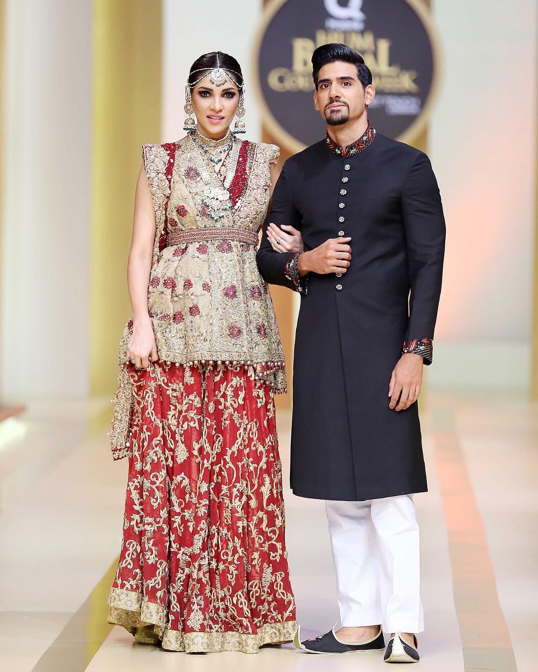 Zhalay Sarhadi as Show Stopper in QHBCW