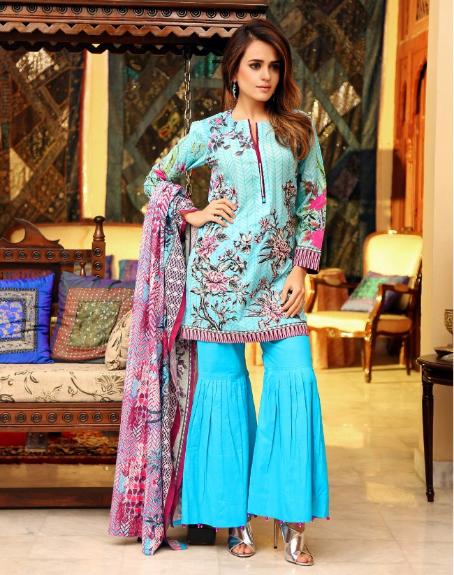 pakistani dress design 2018