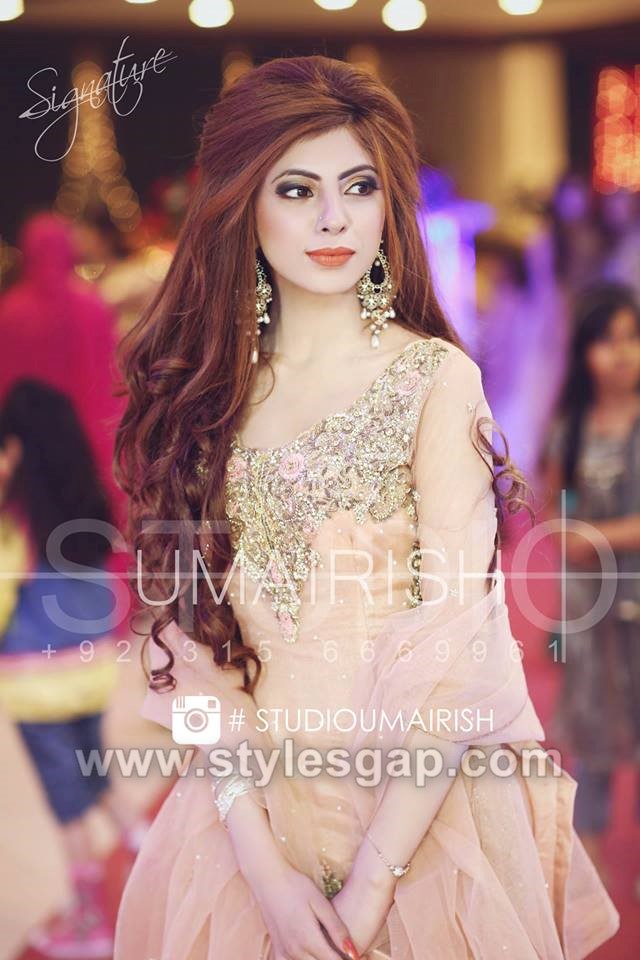 Latest Asian Party Wedding Hairstyles 2018-2019 Trends – diKHAWA Fashion -  2022 Online Shopping in Pakistan