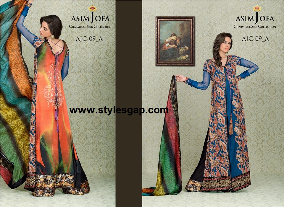 Latest Asim jofa Charmeuse Silk Collecton-Stylesgap (177)