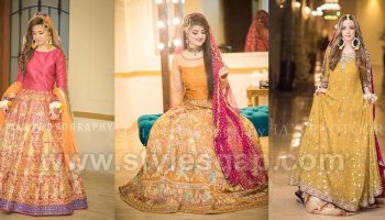 Latest Bridal Mehndi Dresses Wedding Collection 2019-2020