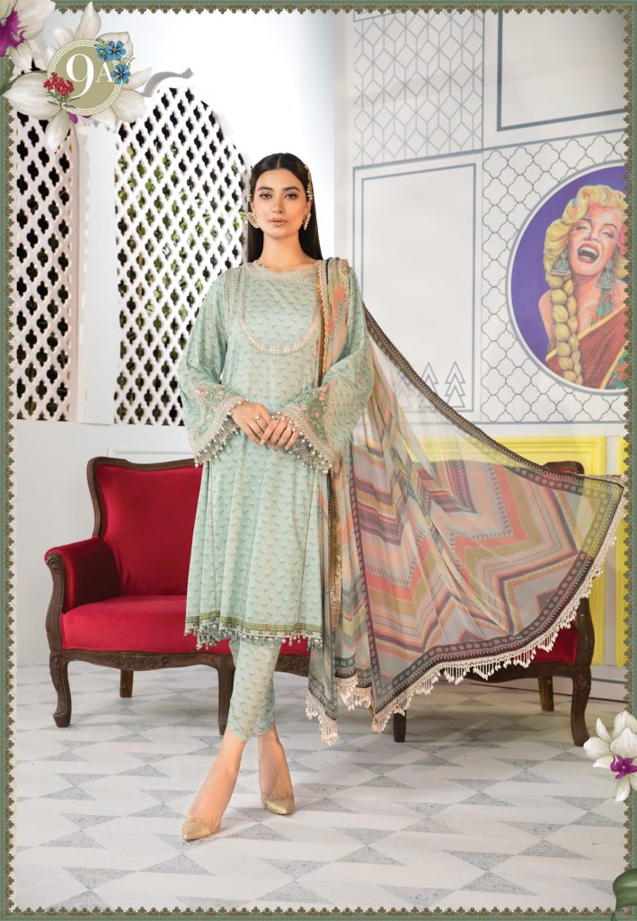 Maria B Prints Latest Women Printed Dresses Eid Collection (12