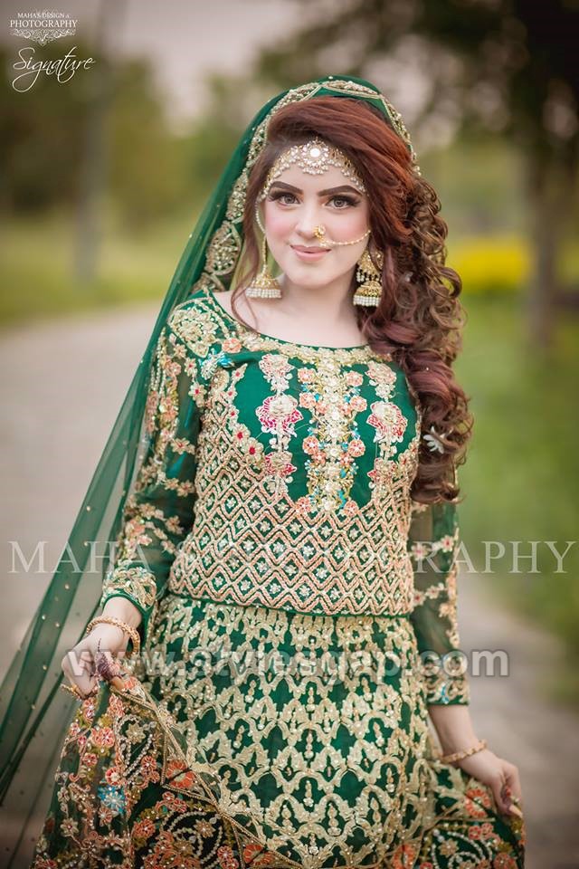 mehndi green dress