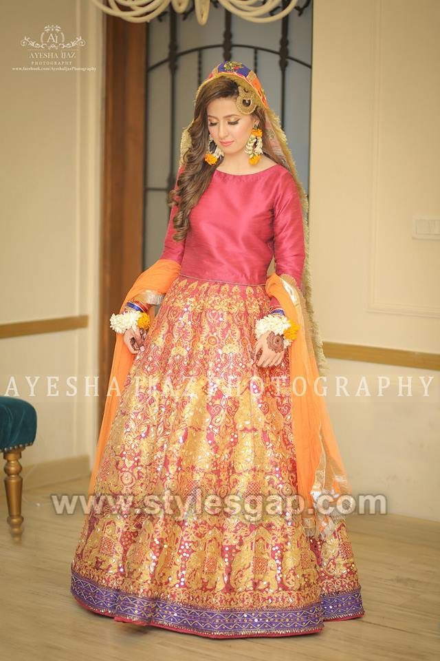 lehenga for mehendi