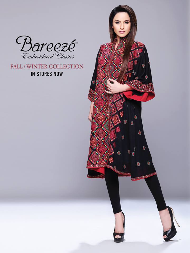 Latest Winter Fall Collection For Women By Bareeze