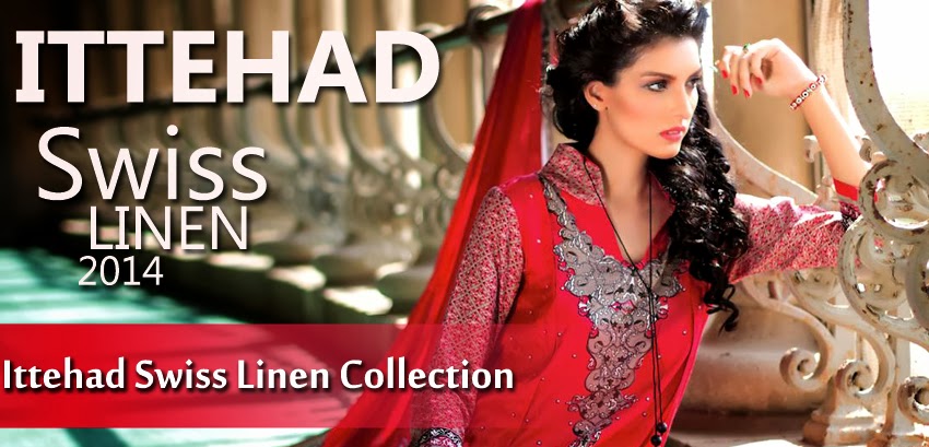 Ittehad Swiss Linen Collection 2014-15 – www.fashionhuntworld.blogspot.com – 0001